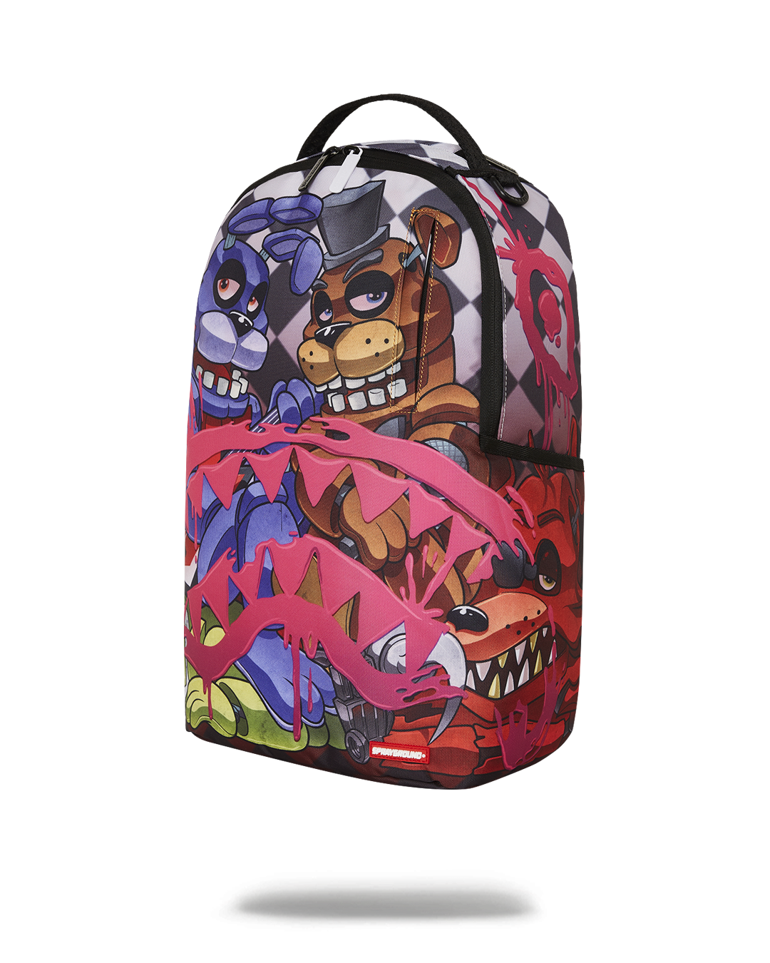 Sprayground Five Nights At Freddys Crammed Carnage Dlxr Backpack Bag - Shopsportive