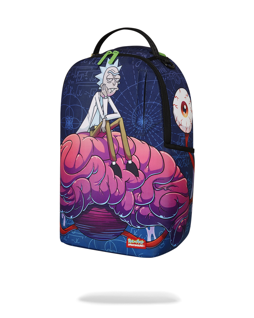 Sprayground Rick And Morty Brain Shark Dlxr Backpack Bag - Shopsportive