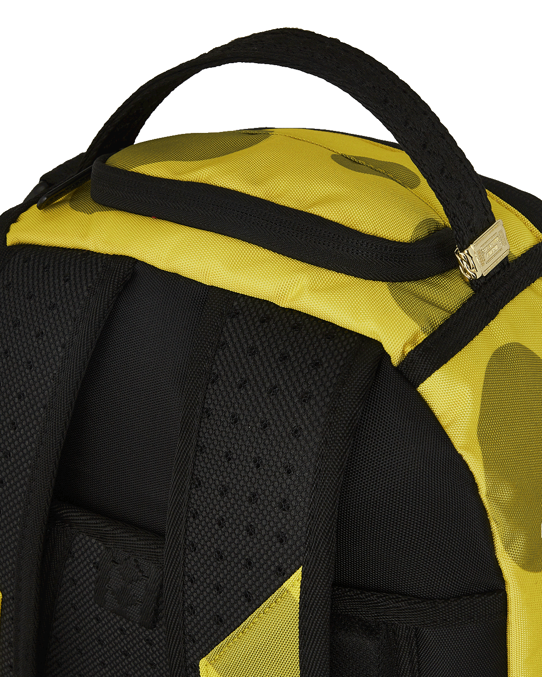Sprayground Spongebob Eye Pop Removable Eyes Backpack - Yellow / Red - Shopsportive