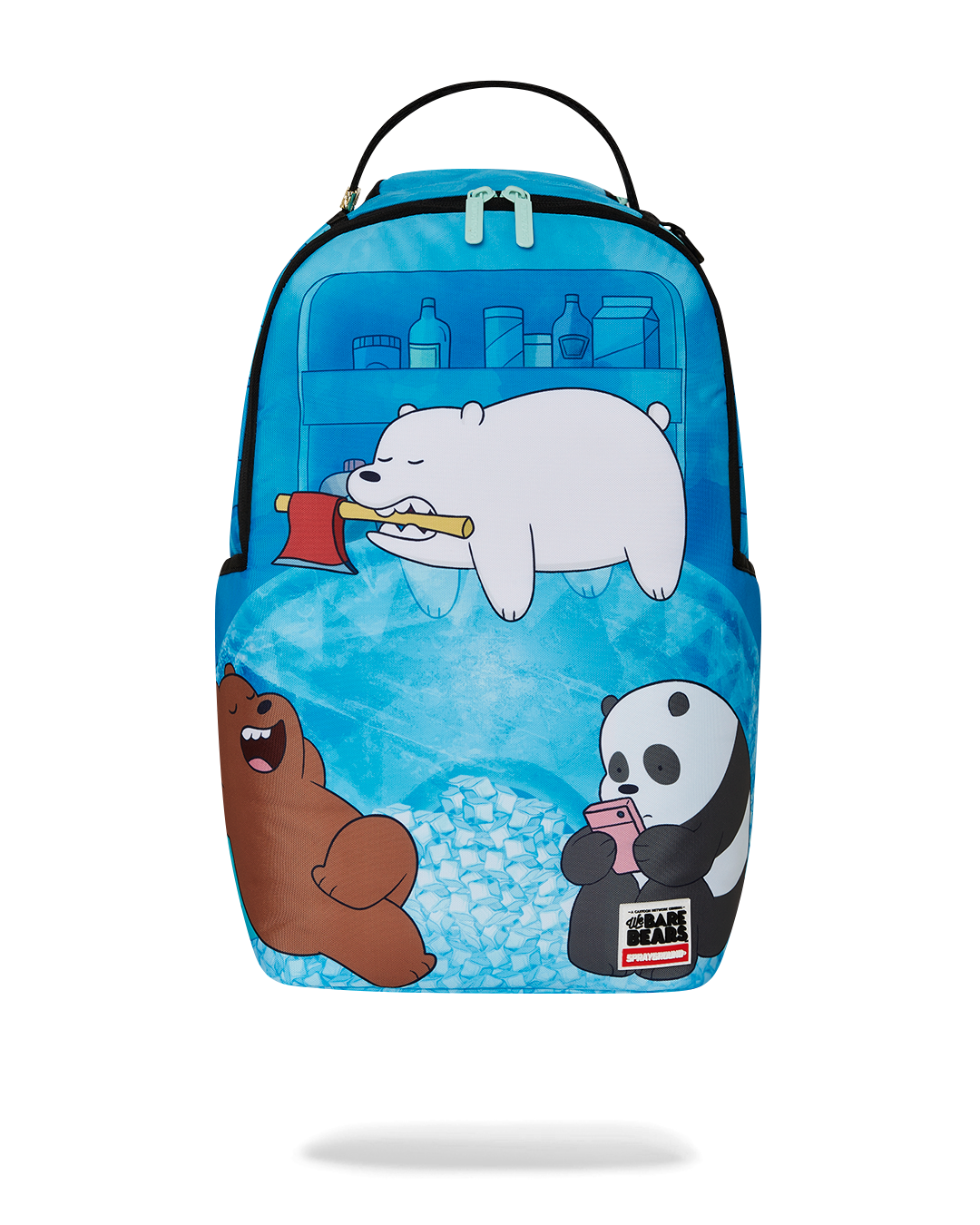 Sprayground We Bare Bears Chillin' Backpack - Blue / White - Shopsportive