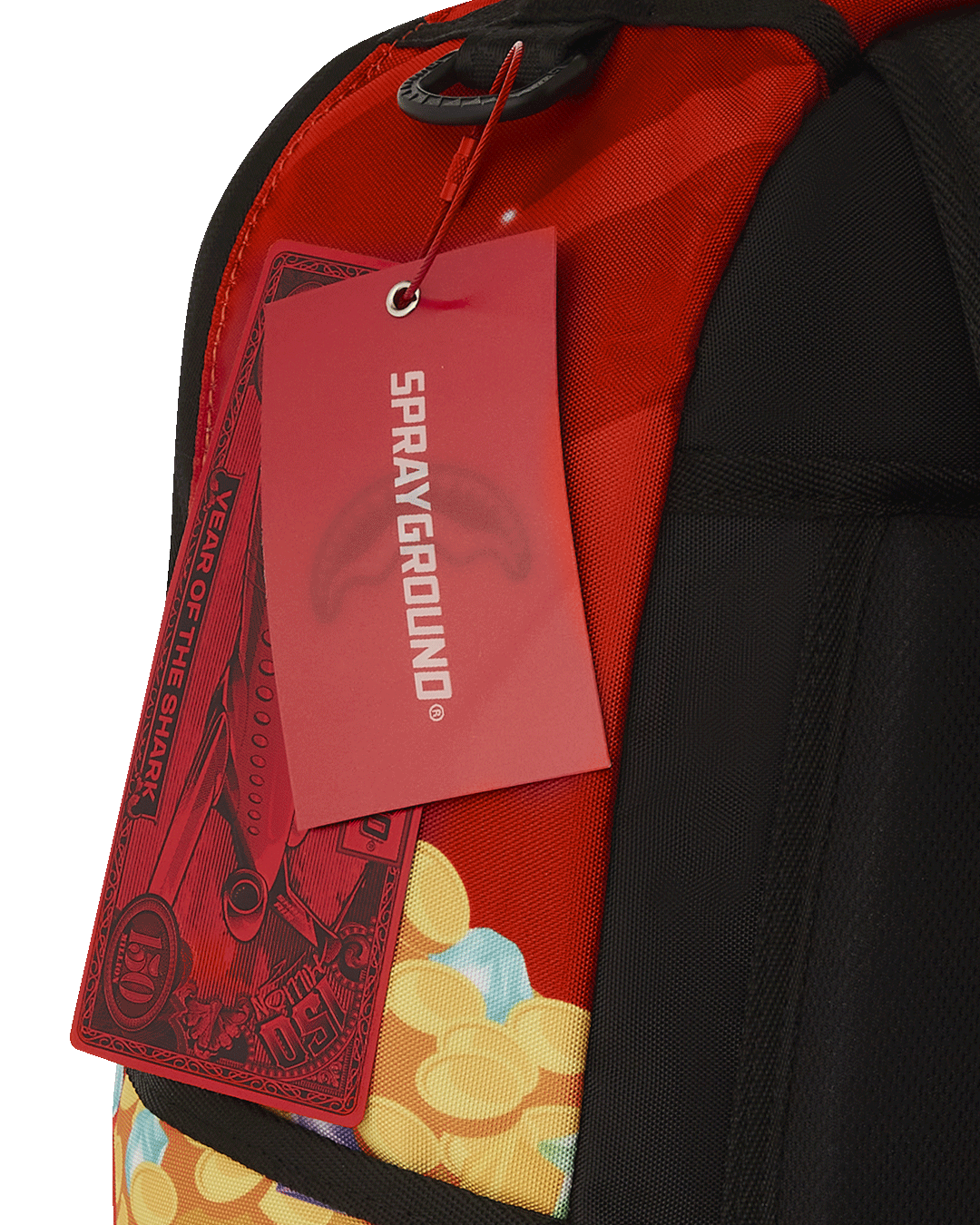 Sprayground Looney Tunes Bugs Billionaire Dlxr Backpack - Orange / Gold - Shopsportive