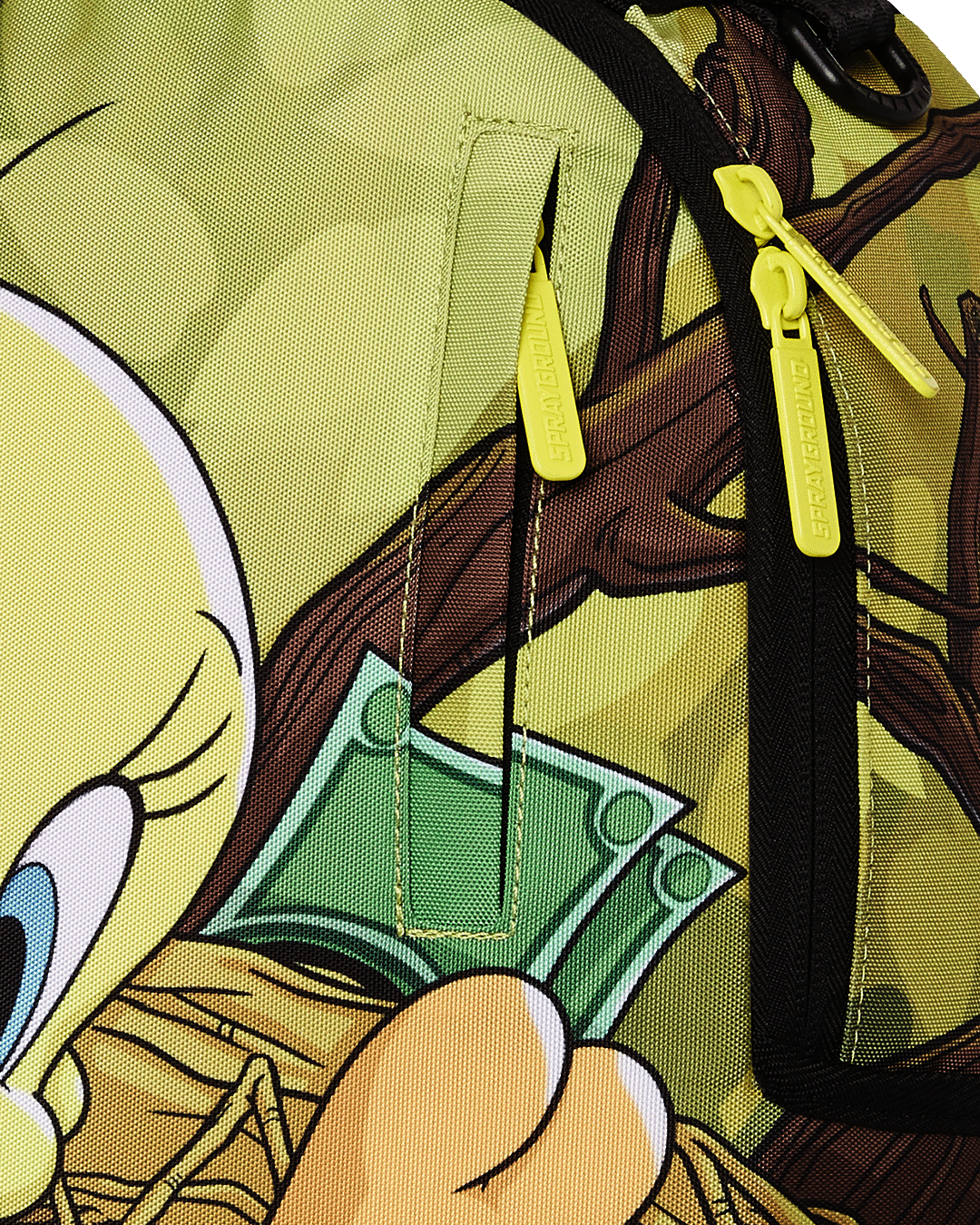 Sprayground Looney Tunes Tweety Cash Nest Backpack Bag - Shopsportive