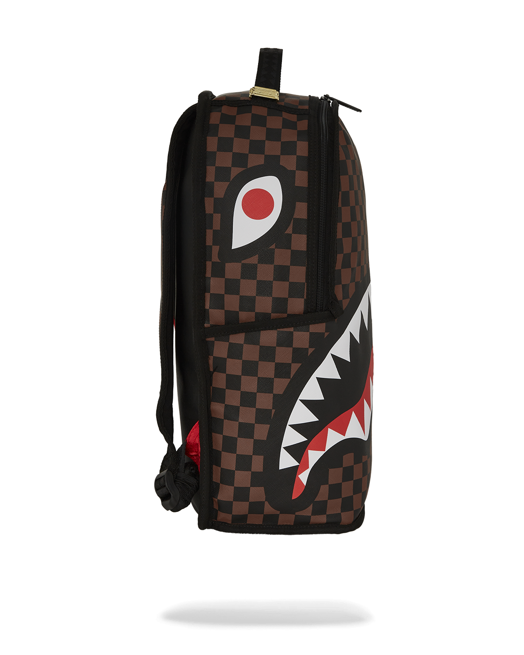 Sprayground Nooo Way!!! A Reversible Backpack - Purple Velour To Og Sharks In Paris Backpack Bag - Shopsportive