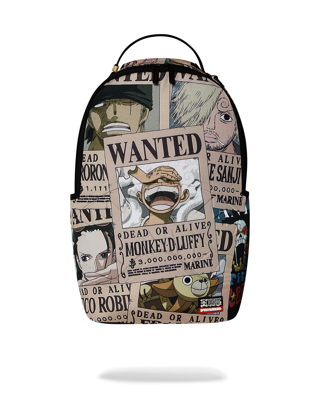 Sprayground One Piece Wanted Shark Posters Backpack Bag - Shopsportive