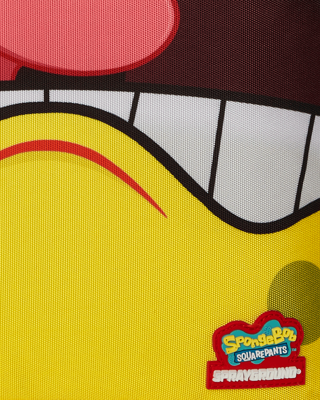 Sprayground Spongebob Eye Pop Removable Eyes Backpack - Yellow / Red - Shopsportive