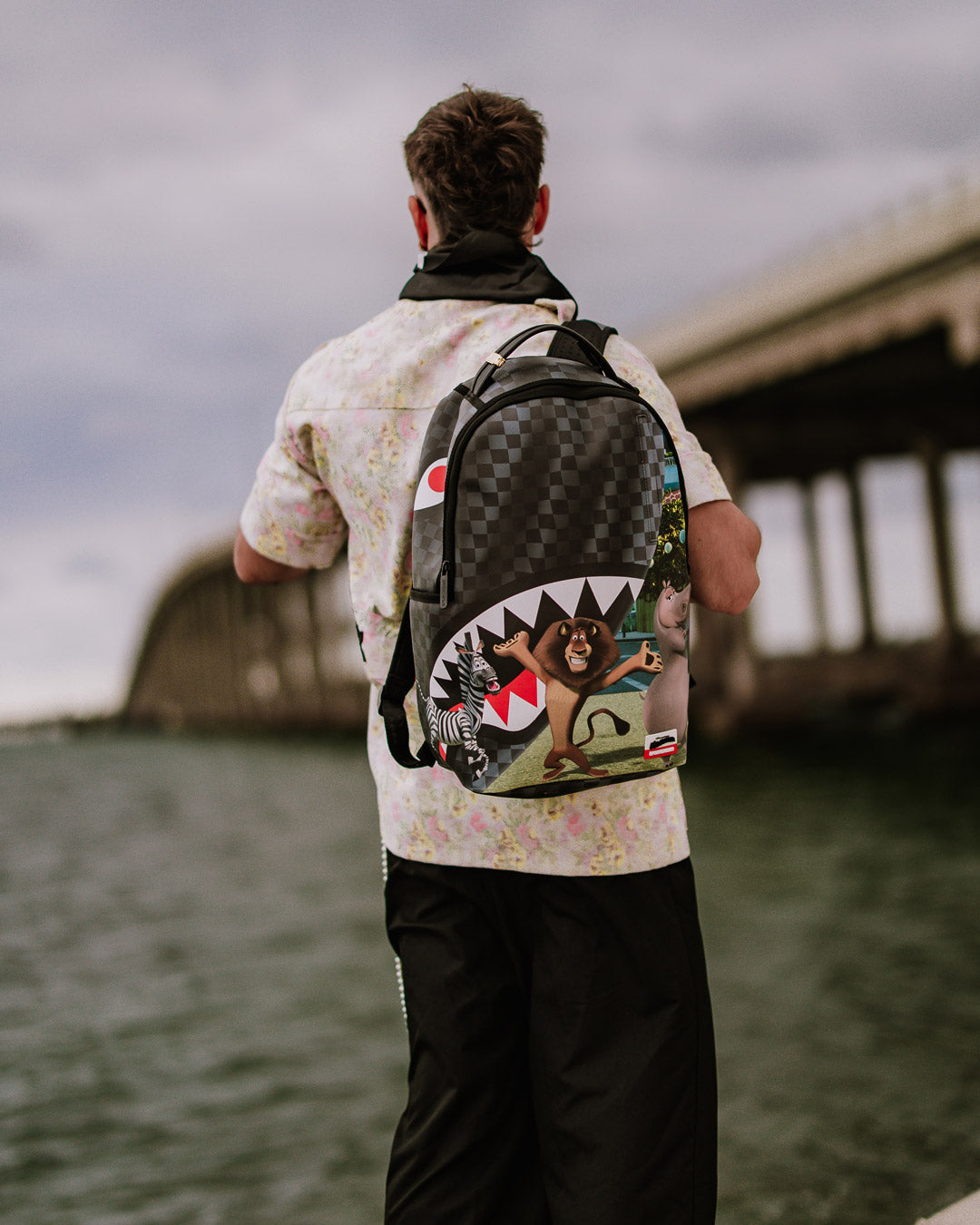 Sprayground Madagascar Escape To The City Backpack Bag - Shopsportive