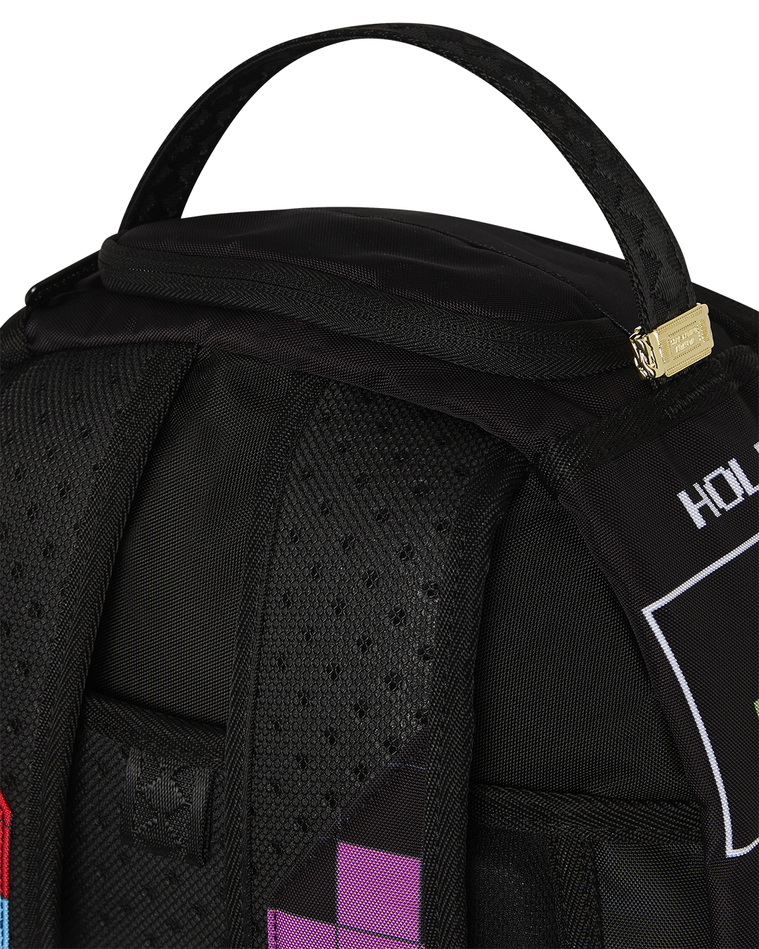 Sprayground Tetris With Diablo And Money Bear Backpack Bag - Shopsportive
