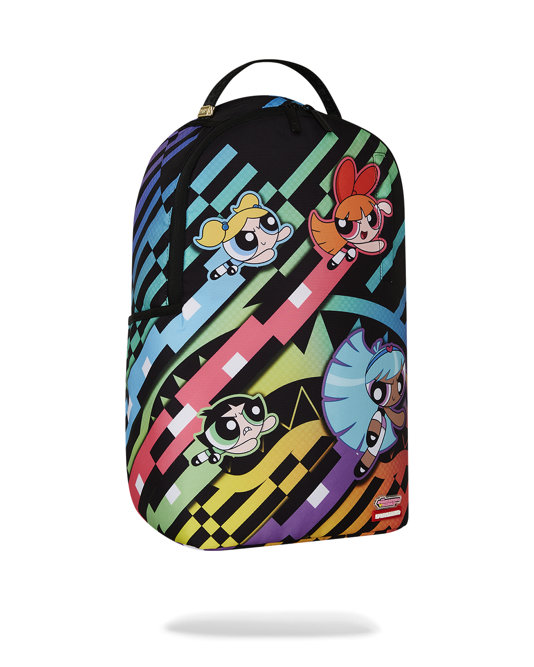 Sprayground Powerpuff Girls Rainbow Smash Backpack Bag - Shopsportive