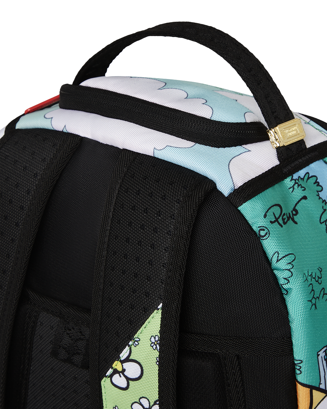 Sprayground Smurfs In The Garden Backpack Bag - Shopsportive