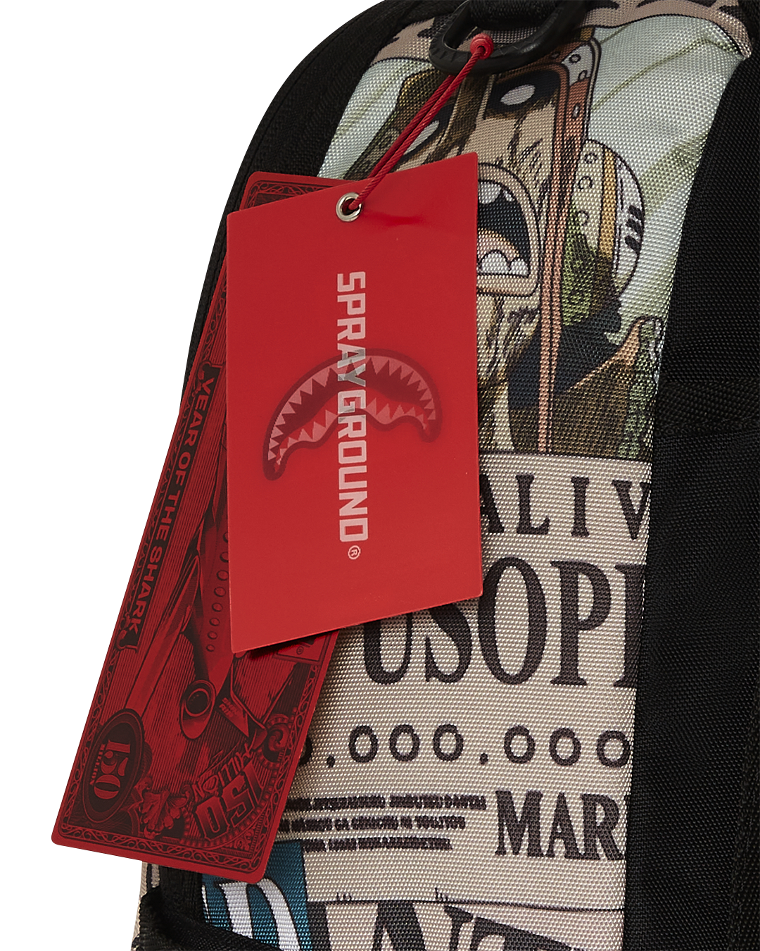Sprayground One Piece Wanted Shark Posters Backpack Bag - Shopsportive