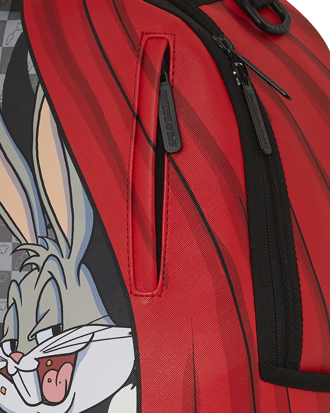 Sprayground Looney Tunes Bugs Bunny Wasup Backpack - Red / Grey - Shopsportive