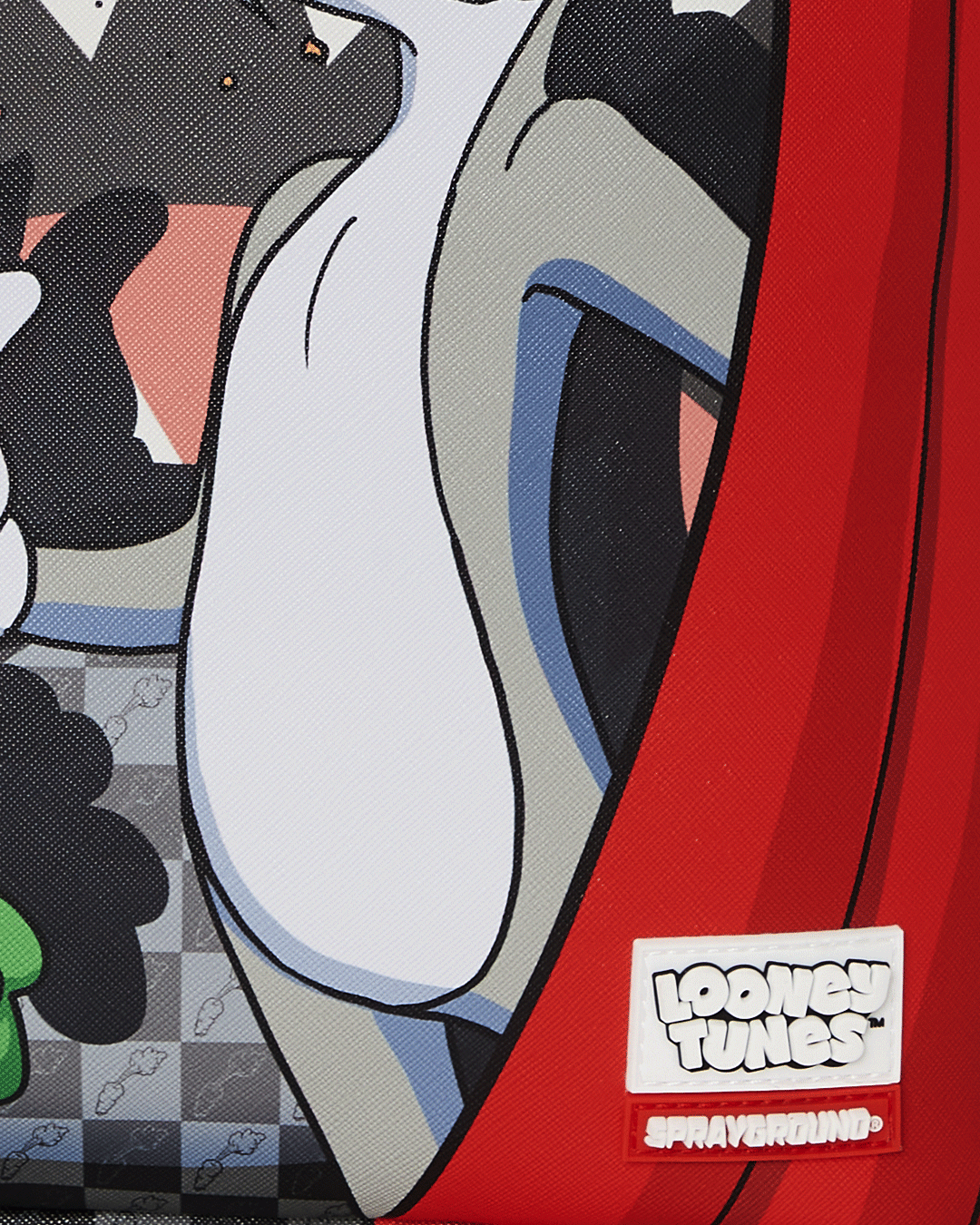 Sprayground Looney Tunes Bugs Bunny Wasup Backpack - Red / Grey - Shopsportive