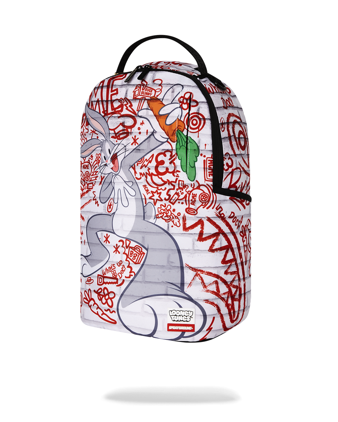 Sprayground Looney Tunes Bugs Bunny City Backpack - White / Red / Grey - Shopsportive