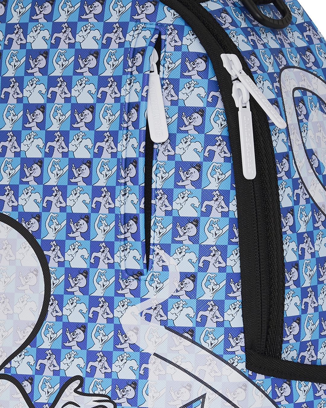 Sprayground Casper See Through Chex Backpack Bag - Shopsportive