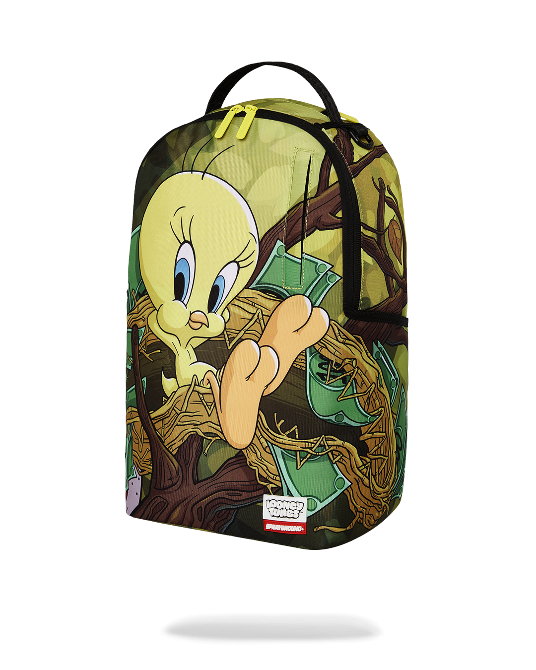 Sprayground Looney Tunes Tweety Cash Nest Backpack Bag - Shopsportive