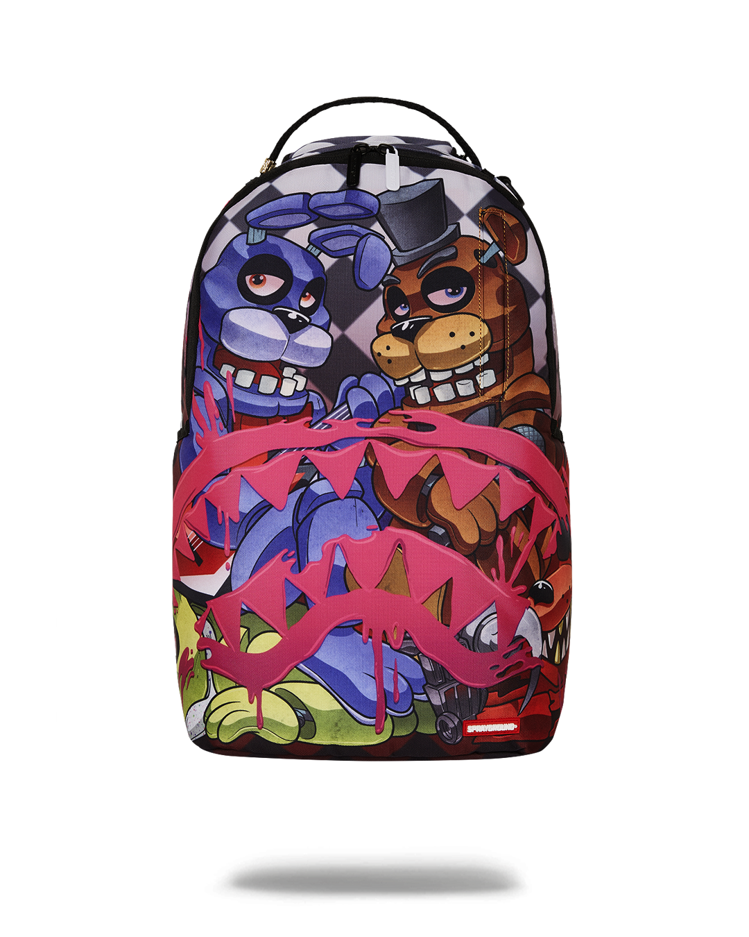 Sprayground Five Nights At Freddys Crammed Carnage Dlxr Backpack Bag - Shopsportive