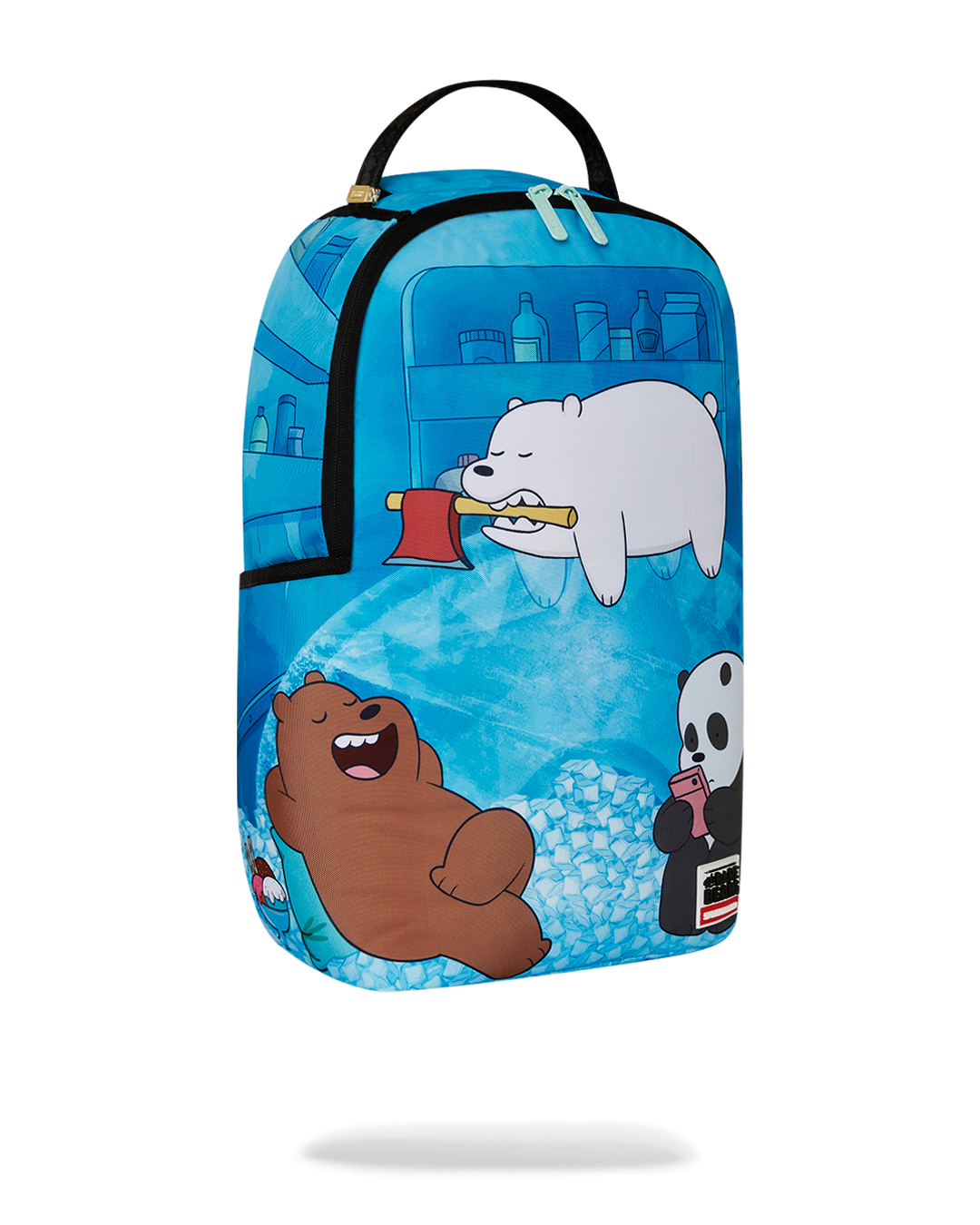 Sprayground We Bare Bears Chillin' Backpack - Blue / White - Shopsportive