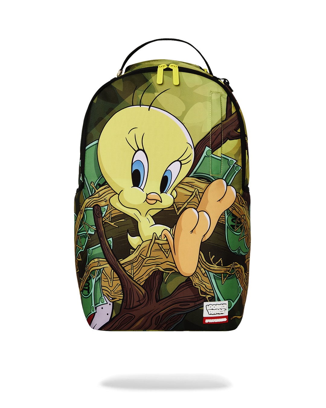 Sprayground Looney Tunes Tweety Cash Nest Backpack Bag - Shopsportive