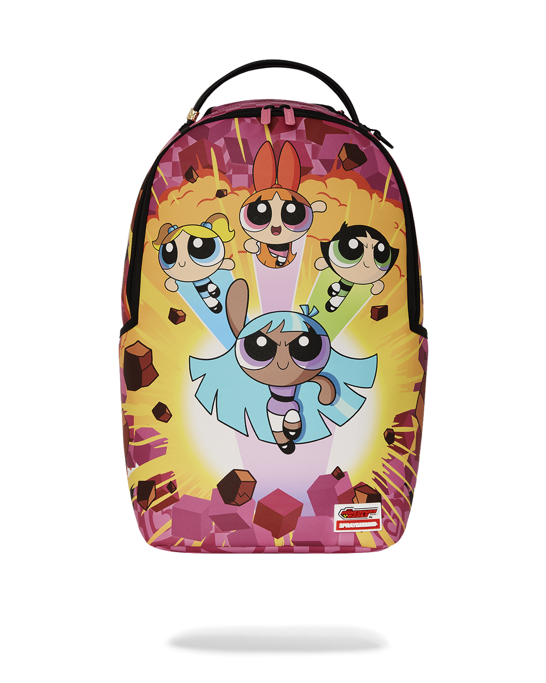 Sprayground Powerpuff Bustin Thru Dlxsv Backpack Bag - Shopsportive