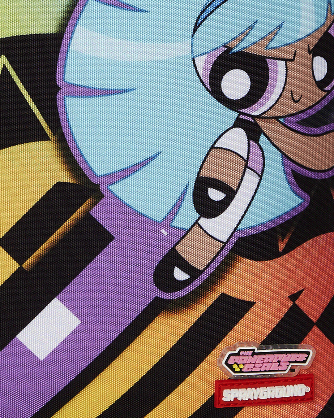 Sprayground Powerpuff Girls Rainbow Smash Backpack Bag - Shopsportive