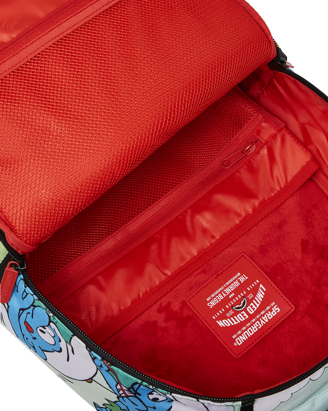 Sprayground Smurfs In The Garden Backpack Bag - Shopsportive