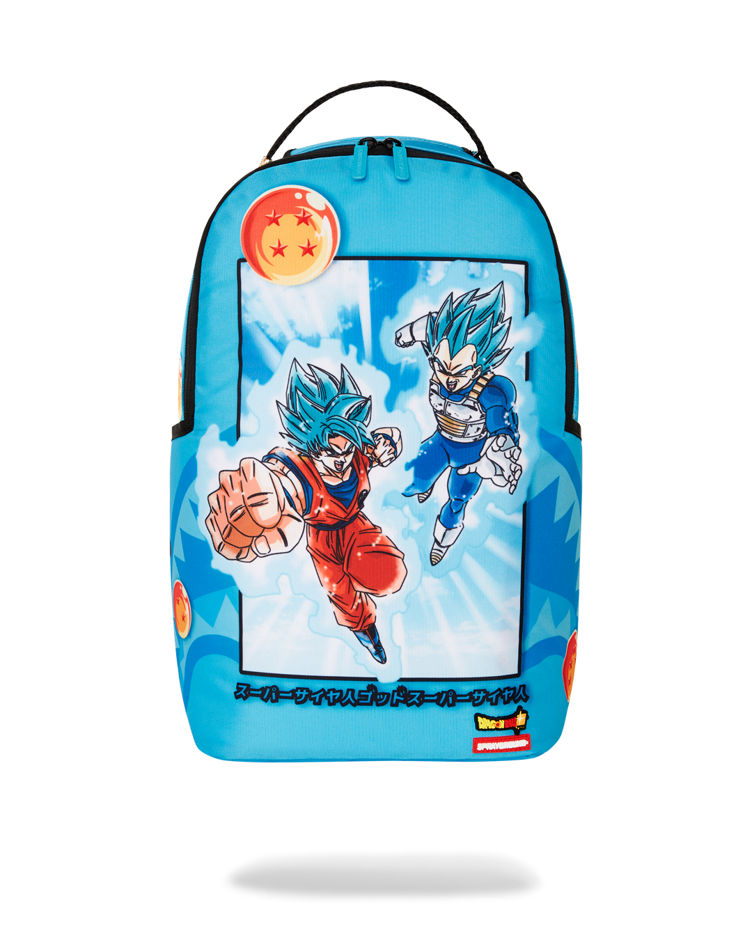 Sprayground Dragon Ball Z Super Saiyan Blue Goku And Vegeta Bag - Shopsportive