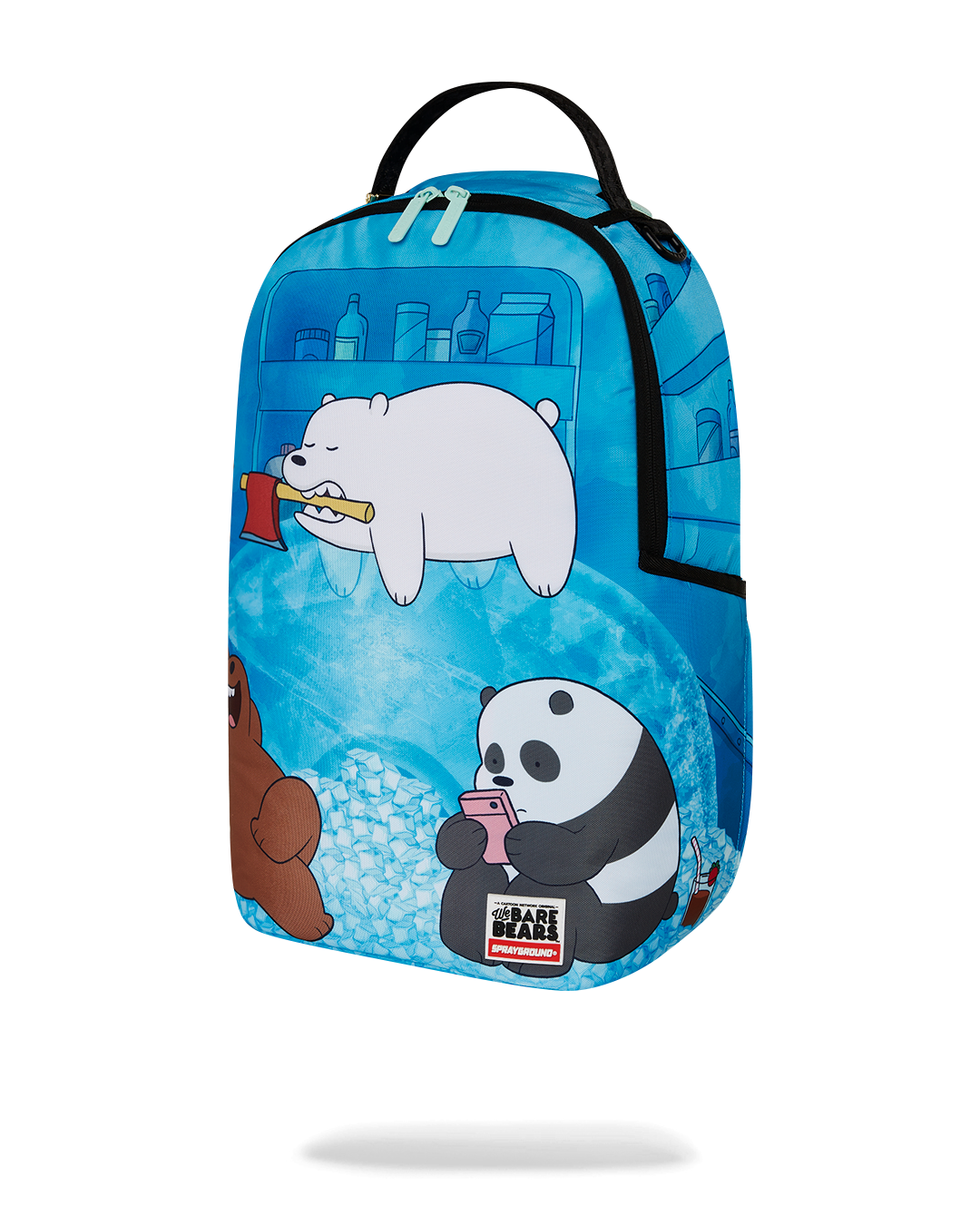 Sprayground We Bare Bears Chillin' Backpack - Blue / White - Shopsportive
