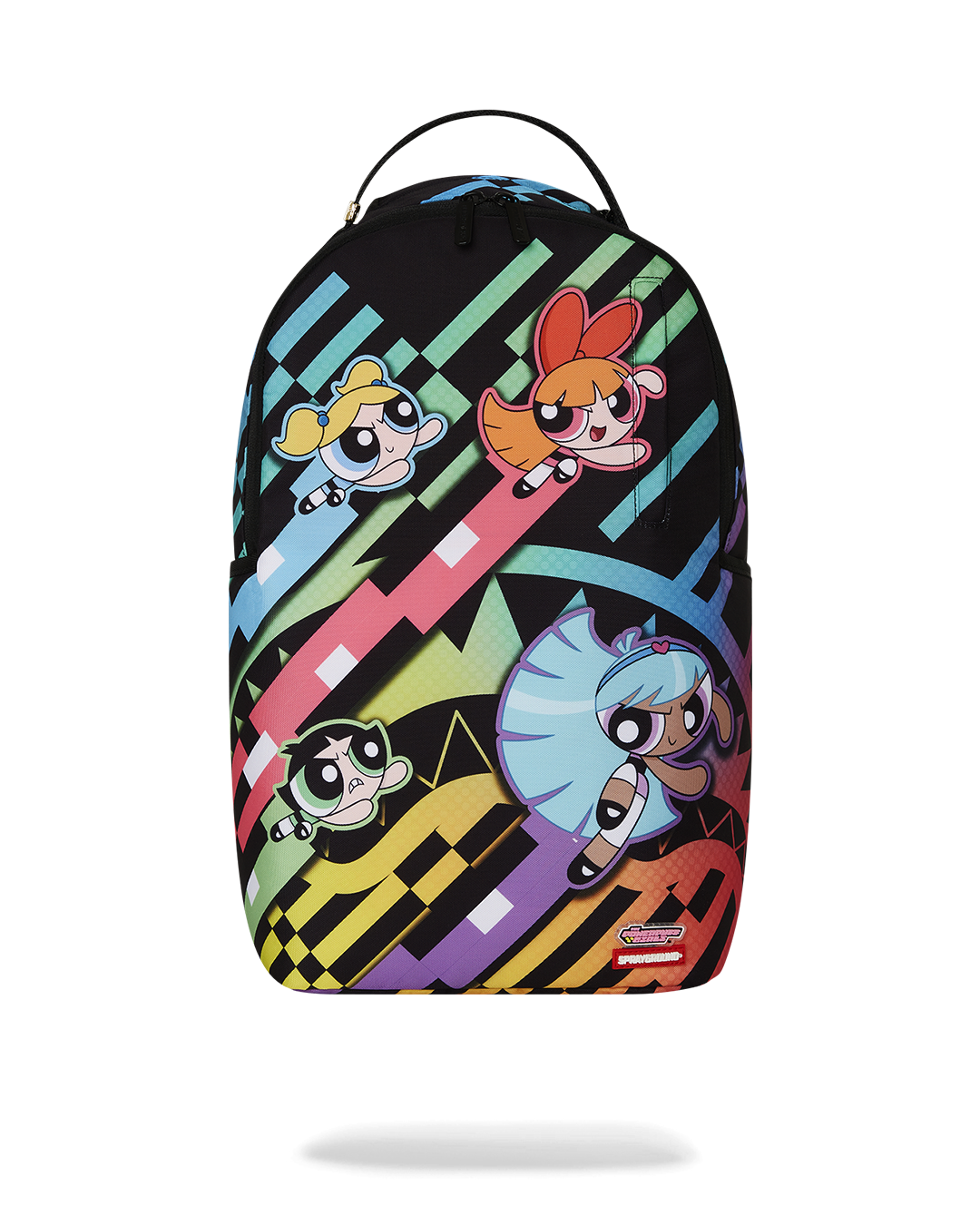 Sprayground Powerpuff Girls Rainbow Smash Backpack Bag - Shopsportive