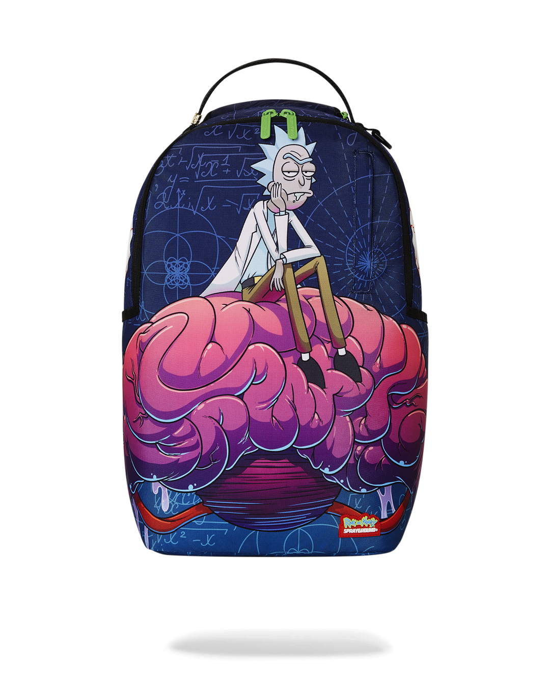 Sprayground Rick And Morty Brain Shark Dlxr Backpack Bag - Shopsportive