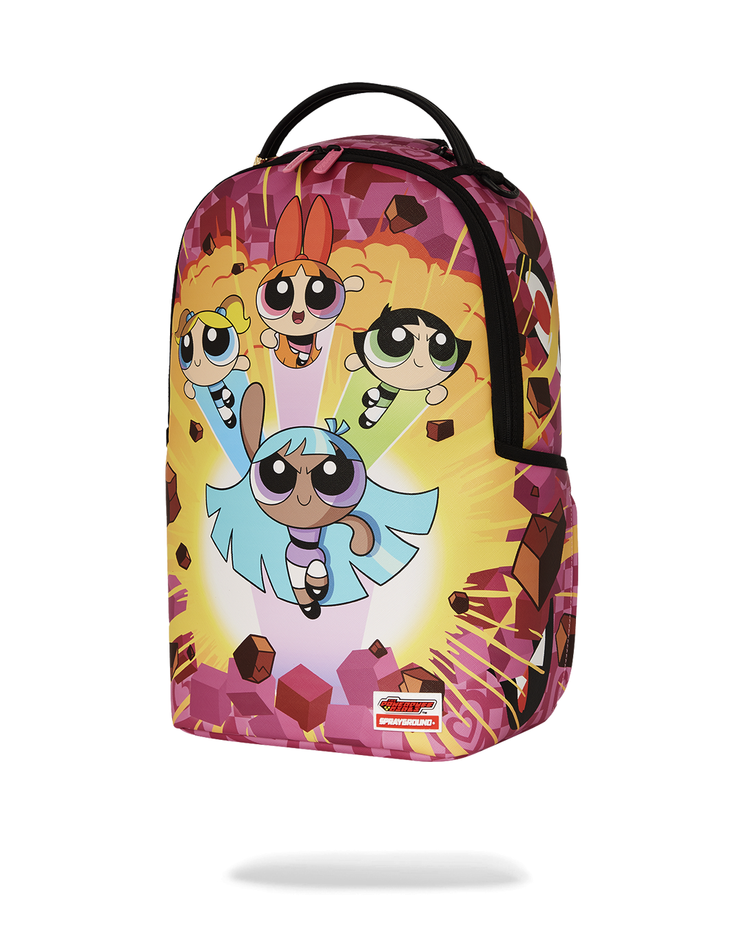 Sprayground Powerpuff Bustin Thru Dlxsv Backpack Bag - Shopsportive