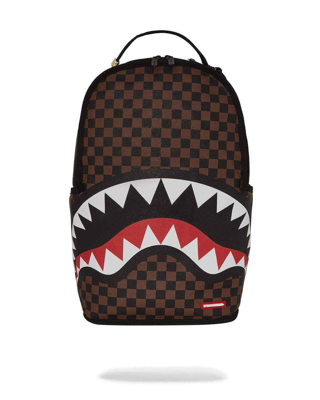 Sprayground Nooo Way!!! A Reversible Backpack - Purple Velour To Og Sharks In Paris Backpack Bag - Shopsportive