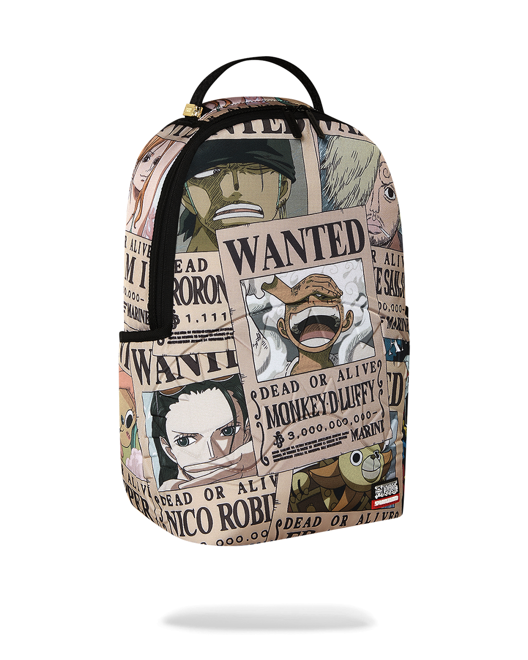 Sprayground One Piece Wanted Shark Posters Backpack Bag - Shopsportive