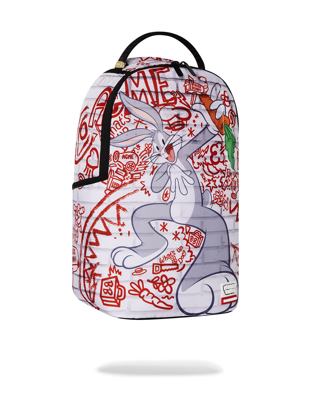 Sprayground Looney Tunes Bugs Bunny City Backpack - White / Red / Grey - Shopsportive