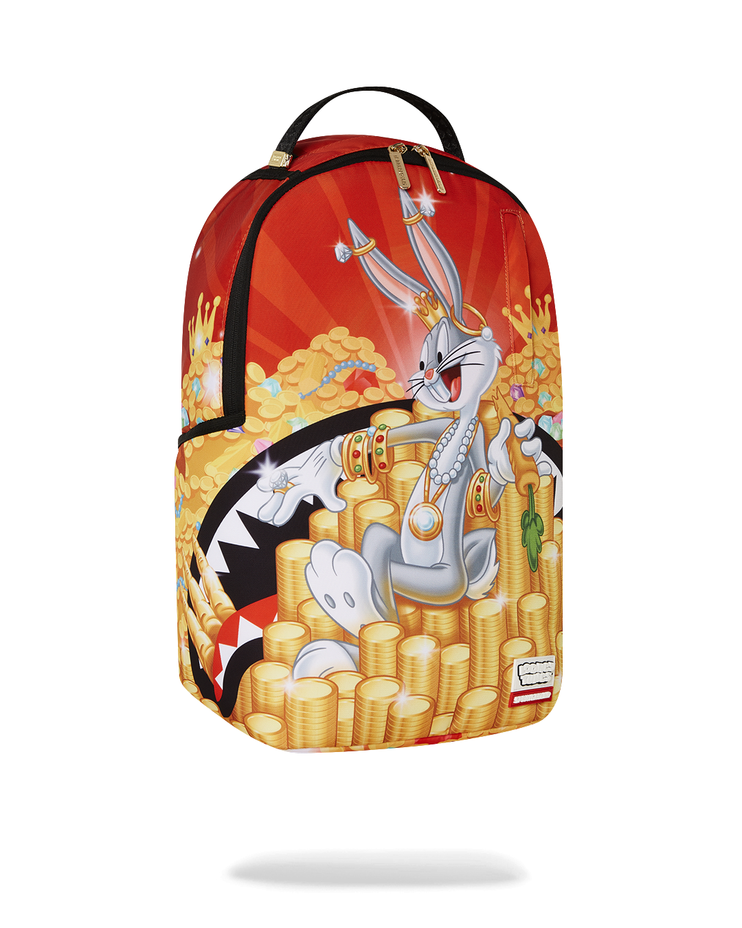 Sprayground Looney Tunes Bugs Billionaire Dlxr Backpack - Orange / Gold - Shopsportive