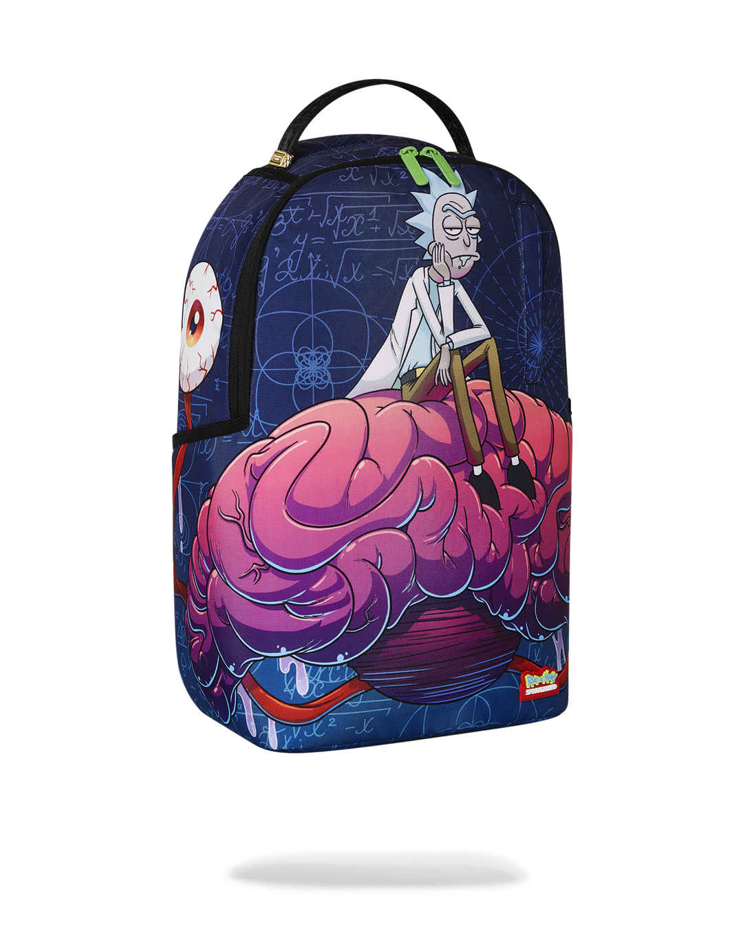 Sprayground Rick And Morty Brain Shark Dlxr Backpack Bag - Shopsportive