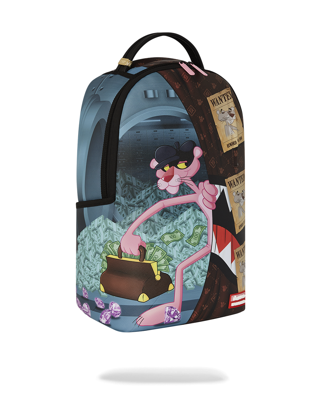 Sprayground Pink Panther Heist Getaway Dlxv Backpack Bag - Shopsportive