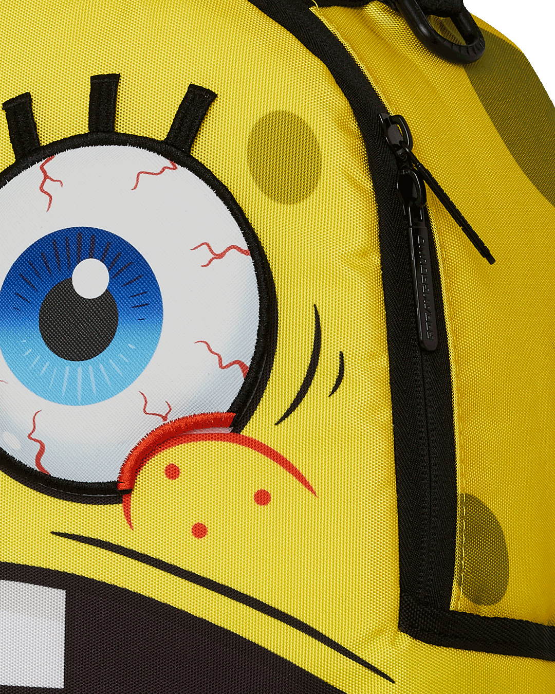 Sprayground Spongebob Eye Pop Removable Eyes Backpack - Yellow / Red - Shopsportive