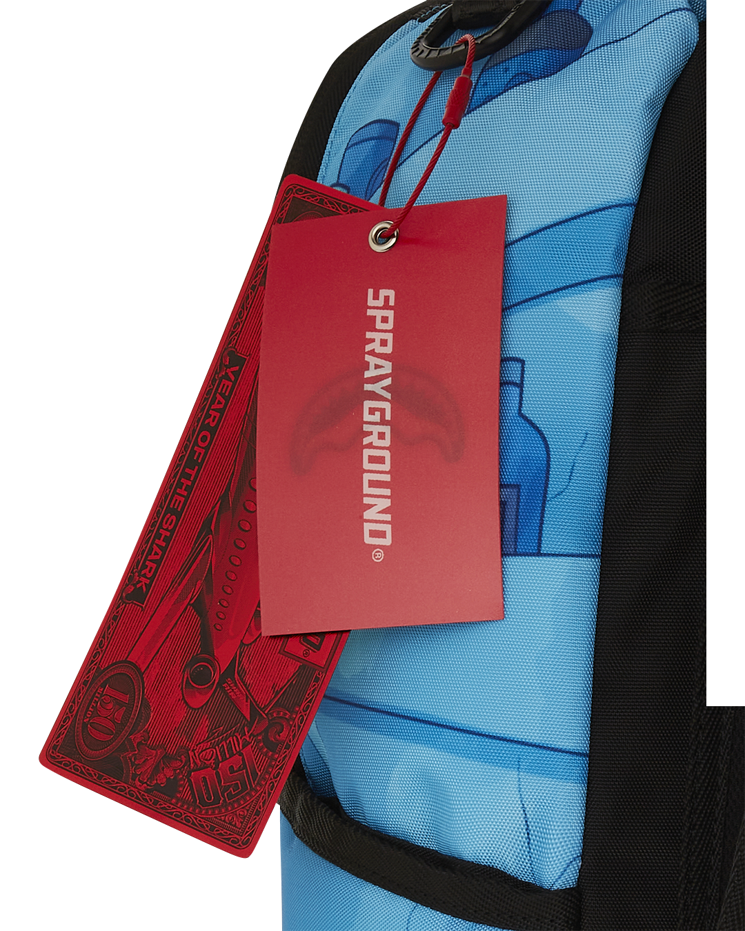 Sprayground We Bare Bears Chillin' Backpack - Blue / White - Shopsportive
