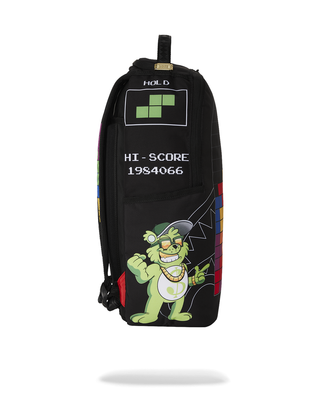 Sprayground Tetris With Diablo And Money Bear Backpack Bag - Shopsportive