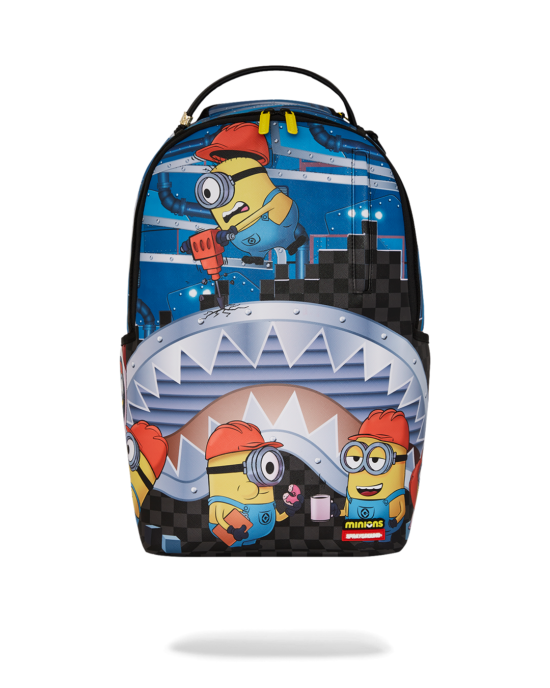 Sprayground Minions Sprayground Builders Backpack Bag - Shopsportive