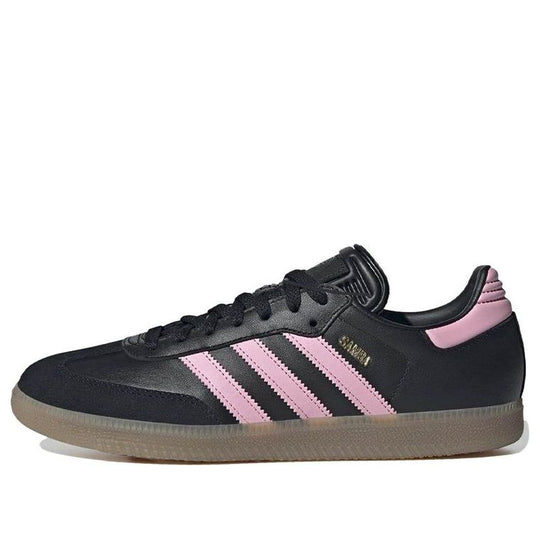 Adidas Men's Samba Inter Miami CF Messi Shoes - Black / Pink / Gum - Shopsportive