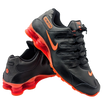 Nike Women's Shox Nz Shoes - Black / Bright Mango / Crimson - Shopsportive