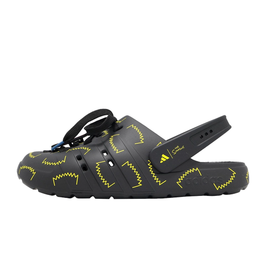Adidas Men's Adilette Clog The Simpsons Bart Simpson Shoes - Core Black / Yellow - Shopsportive