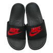 Nike Men's Benassi Jdi Shoes - Black / Challenge Red - Shopsportive