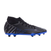 Nike Men's Mercurial Superfly 9 Club Mg Shoes - Black / Hyper Royal / Chrome - Shopsportive