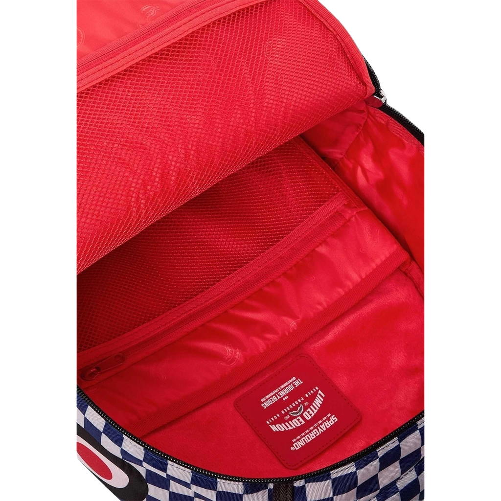 Sprayground Ichimatsu Moyo Backpack - Black / White - Shopsportive