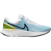 Nike Men's React Miler 3 Shoes - White / Chlorine Blue / Vivid Sulfur - Shopsportive