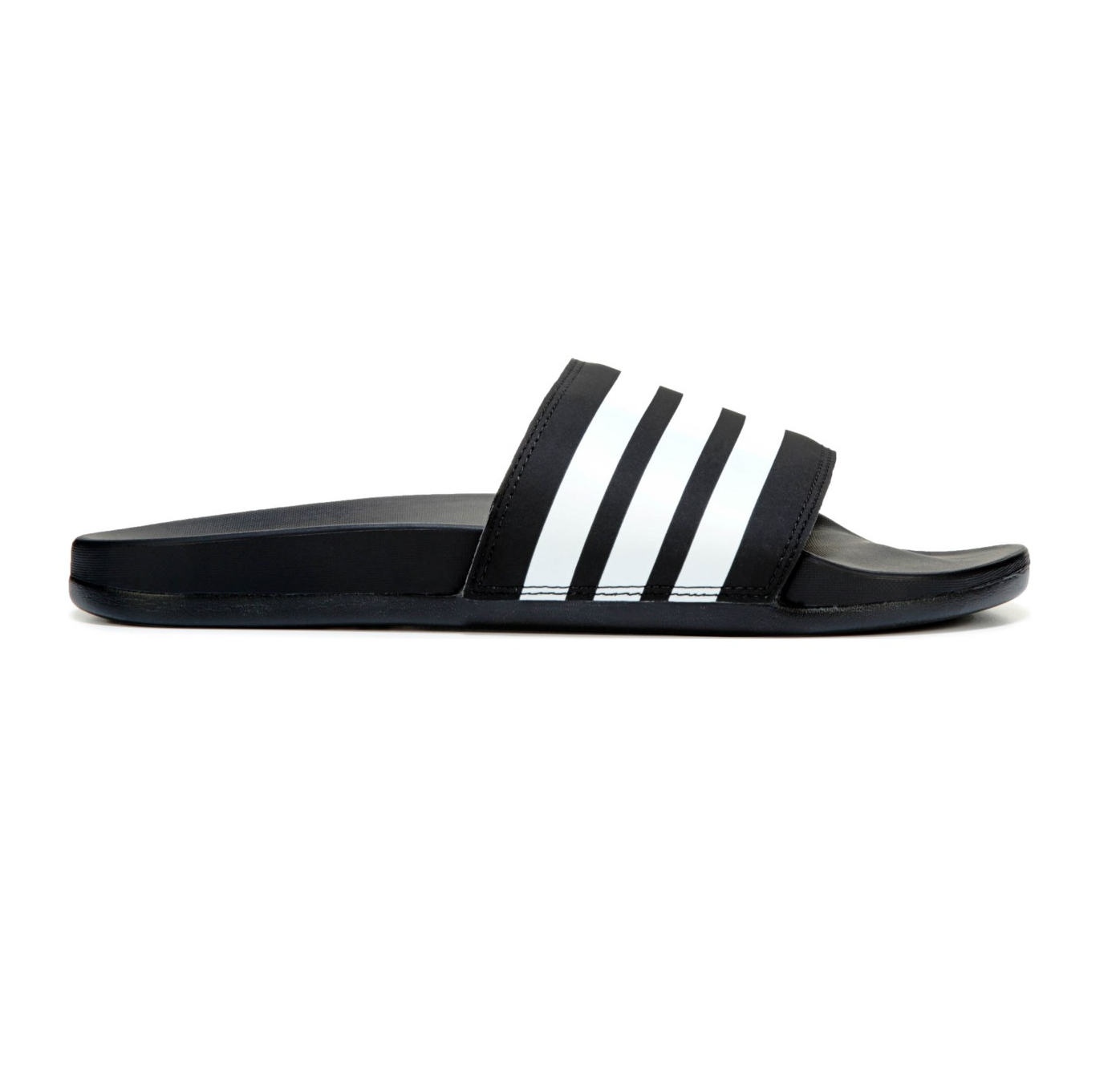 Adidas Men s Adilette Comfort Slides Flip Flops Core Black Cloud W Sportive