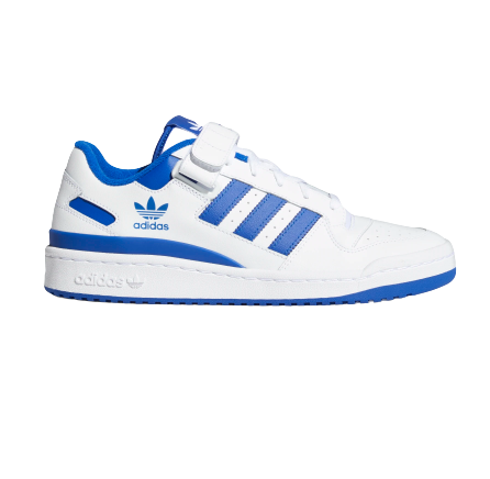 Adidas Men s Forum Low Shoes Cloud White Cloud White Royal Blue Sportive