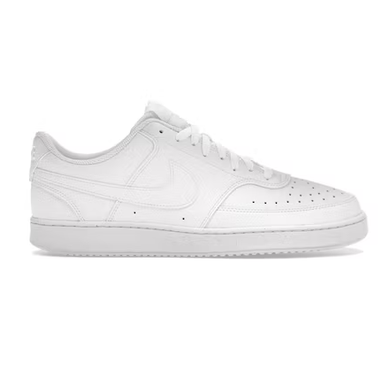 Men's Court Vision Low Next Nature Shoes - All White Sportive